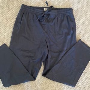 Lou & Grey Supersoft Sateen Pants / size M / grey